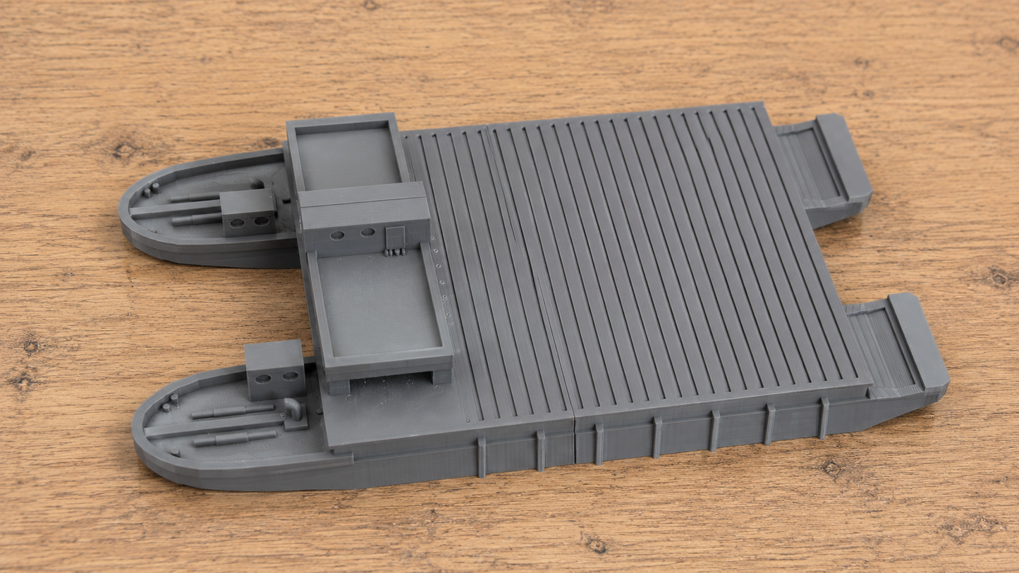 Siebelfähre "Transportvariante" Landungsboot der Wehrmacht