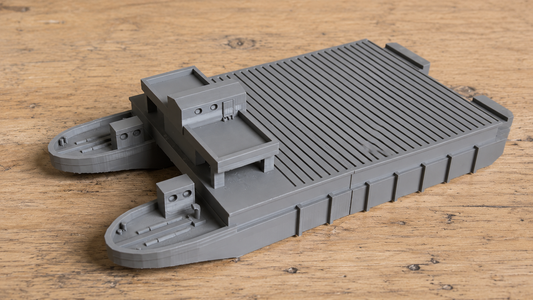 Siebelfähre "Transportvariante" Landungsboot der Wehrmacht