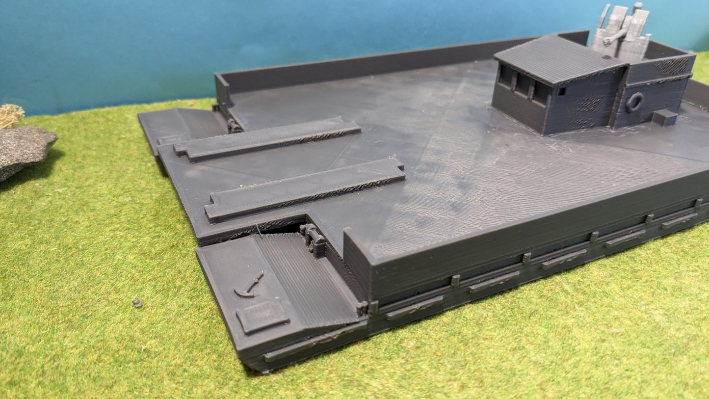 Siebelfähre provisorisches Landungsboot der Wehrmacht