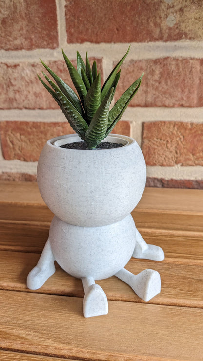 Harry Plant "Sitting Planter" lustiger Blumentopf