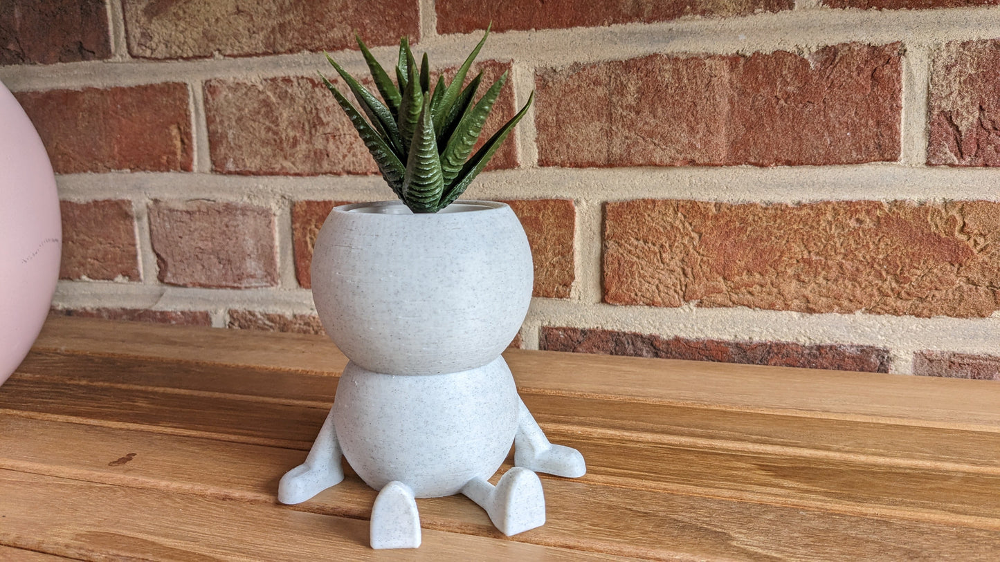 Harry Plant "Sitting Planter" lustiger Blumentopf