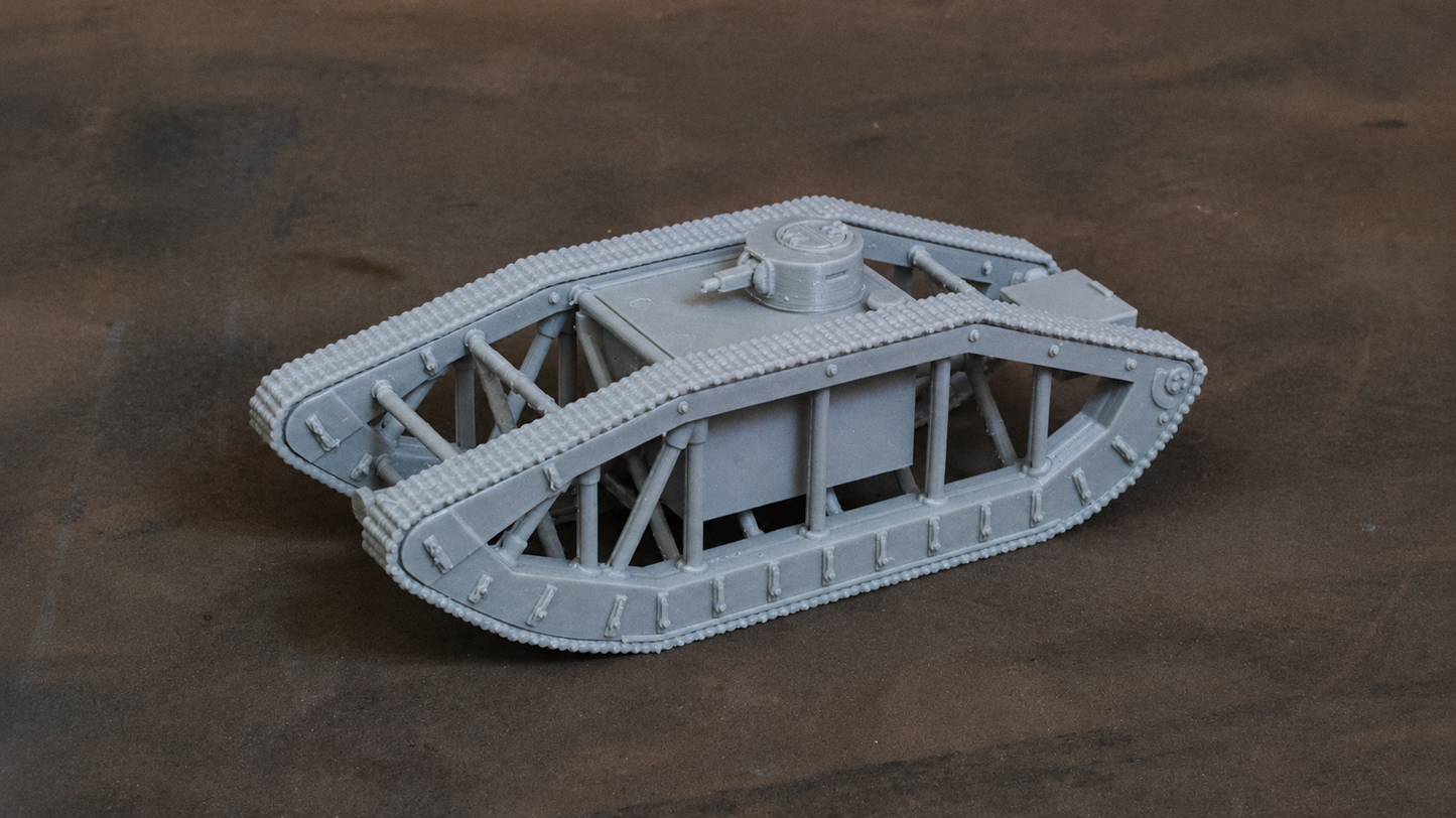Skeleton Tank 1918 US "Spider Tank"