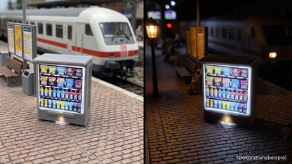 Beleuchteter Snackautomat Verkaufsautomat Vending Automat