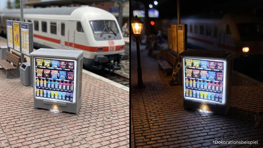 Beleuchteter Snackautomat Verkaufsautomat Vending Automat
