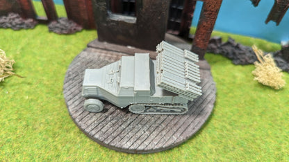 Somua S307 mit Reihenwerfer