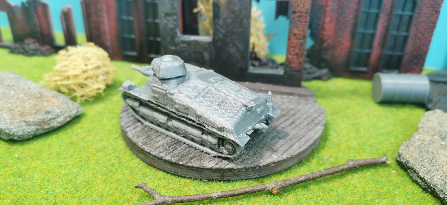 Somua SAu 40 französischer Panzerhaubitzen-Prototyp