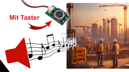 Soundmodul "Große Baustelle" mit Lautsprecher + Taster