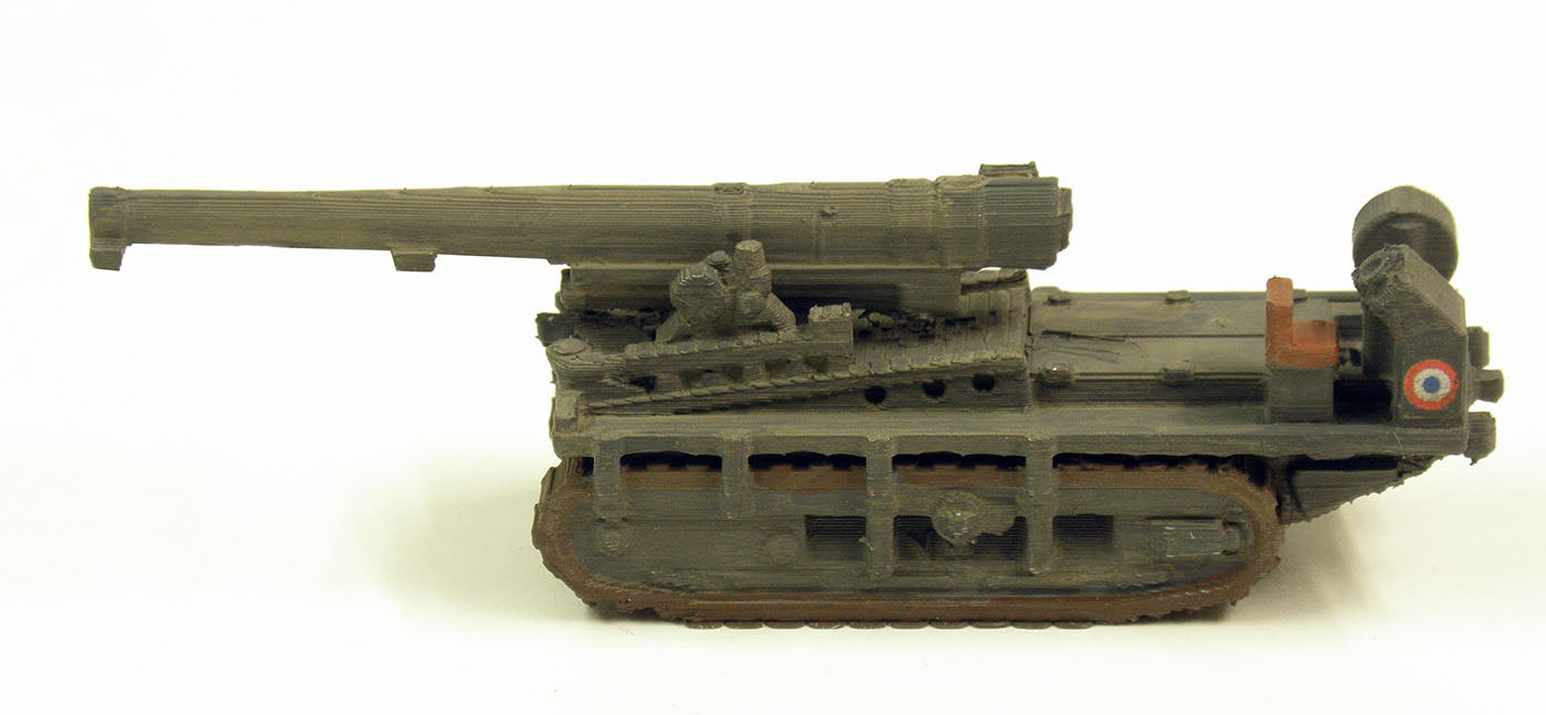 Saint-Chamond "SPG" französische WW1 Selbstfahrlafette