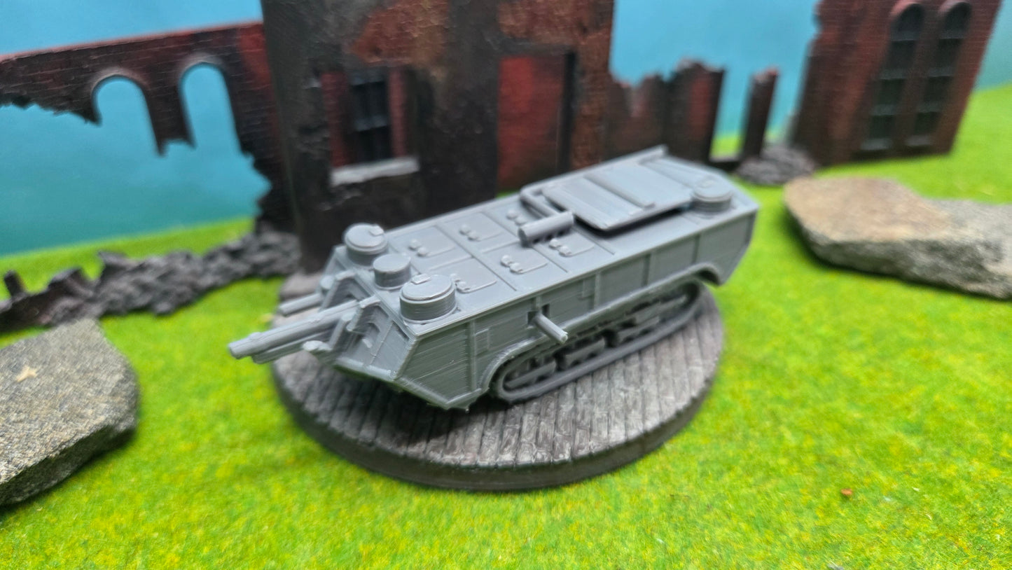 Saint-Chamond französischer "frühe Version" WW1 Panzer