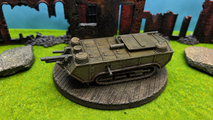 Saint-Chamond französischer "frühe Version" WW1 Panzer