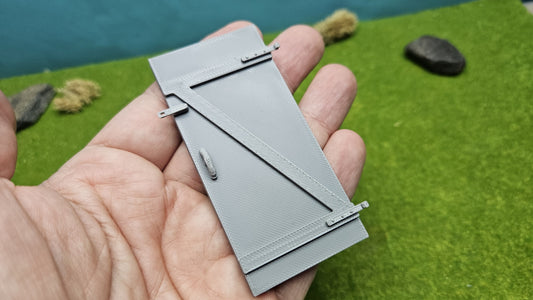 Tür "Stahltür" für Garage, Werkstatt, Fabrik oder Schuppen