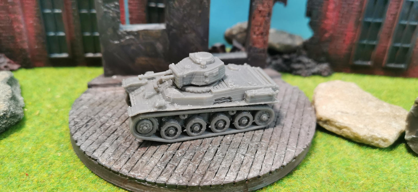 Stridsvagn STRV M/38 schwedischer leichter Panzer