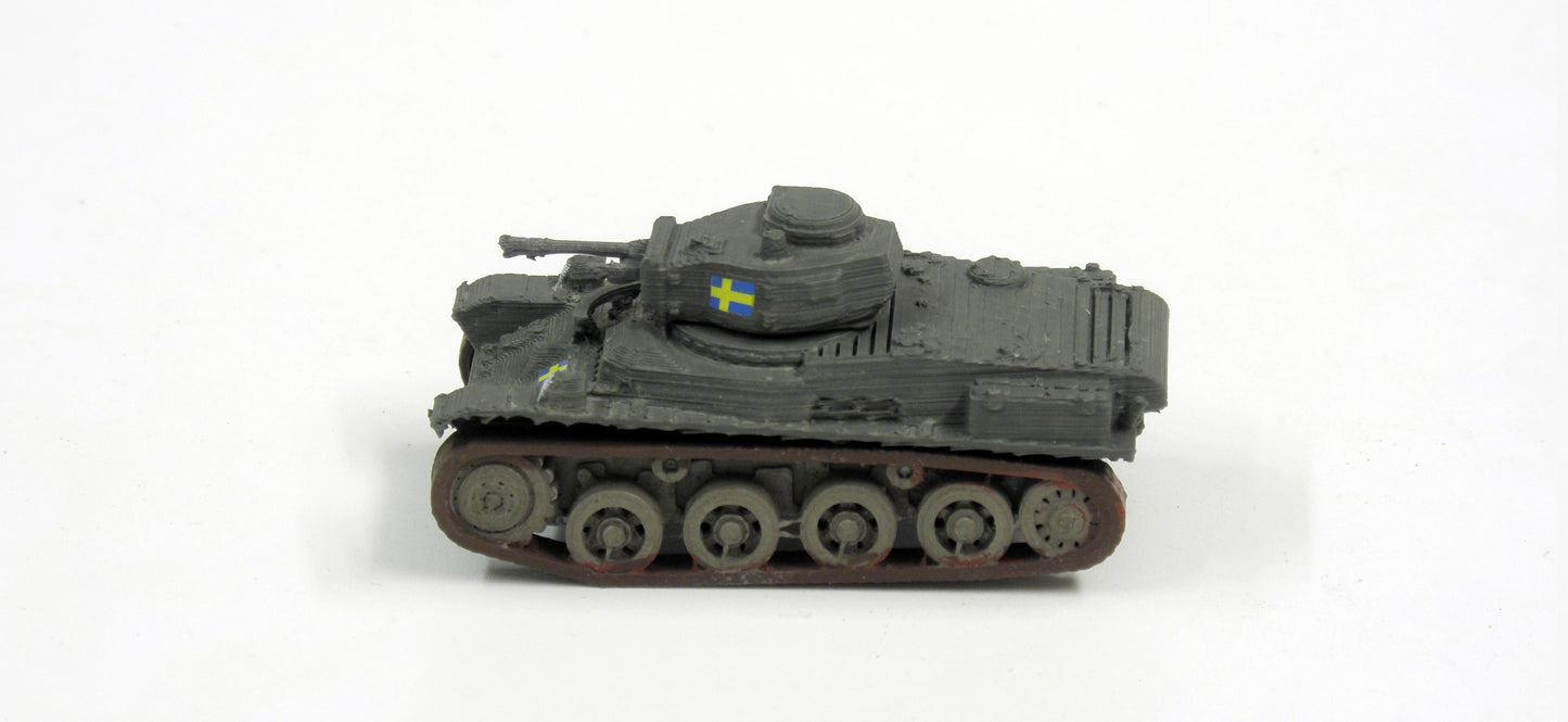 Stridsvagn STRV M/38 schwedischer leichter Panzer