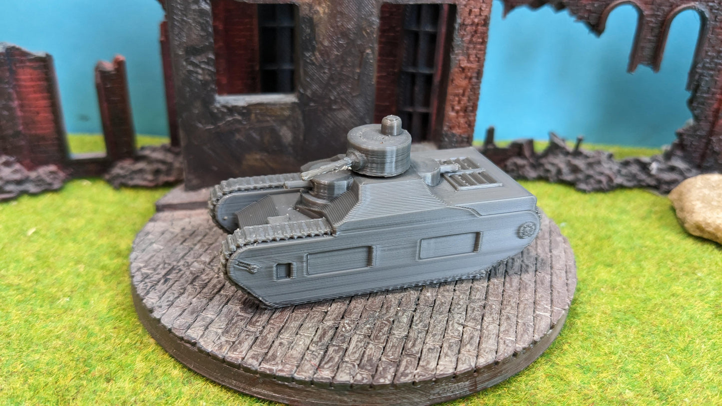 Sturmpanzerwagen Oberschlesien deutscher WW1 Panzer