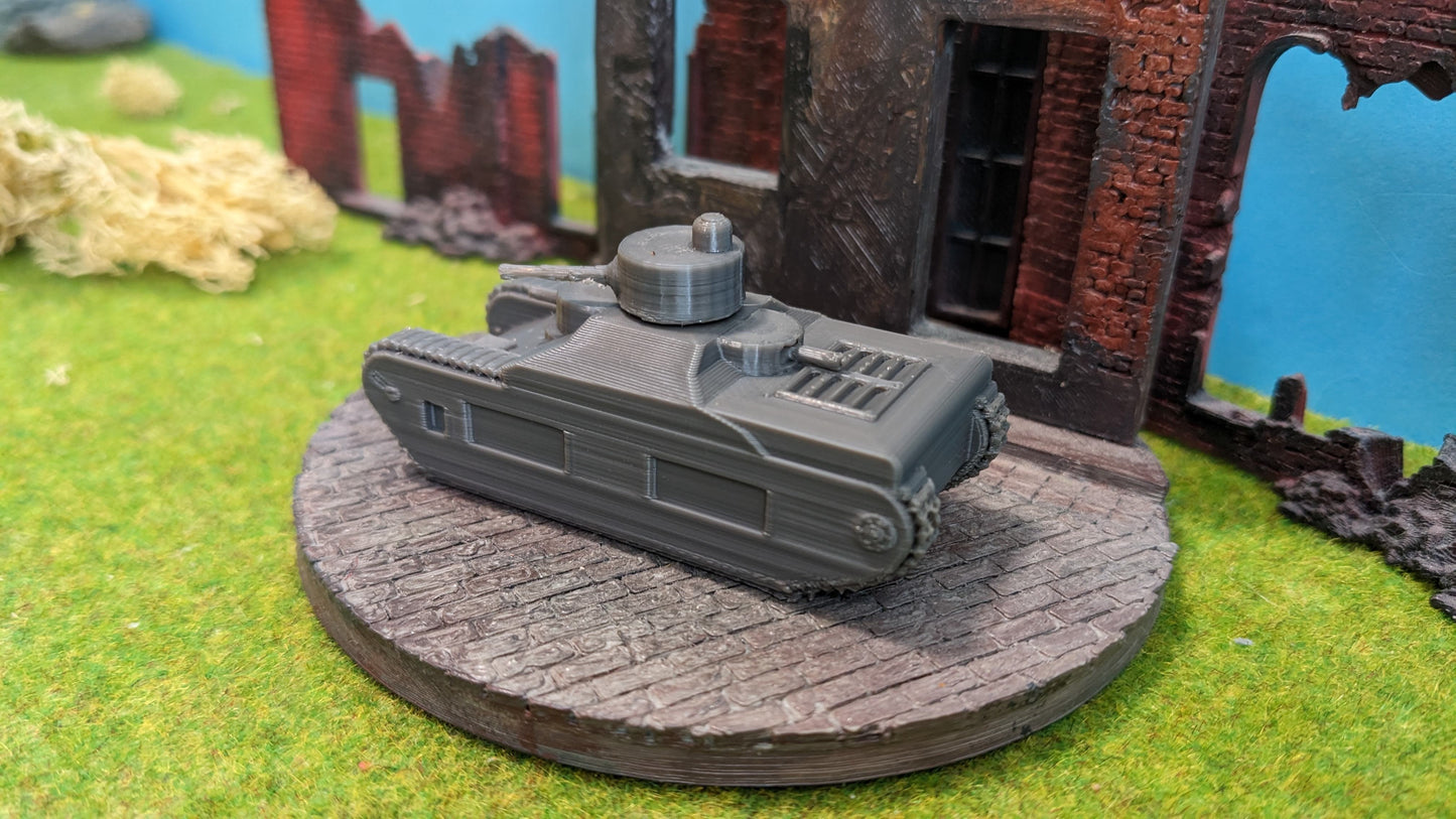 Sturmpanzerwagen Oberschlesien deutscher WW1 Panzer