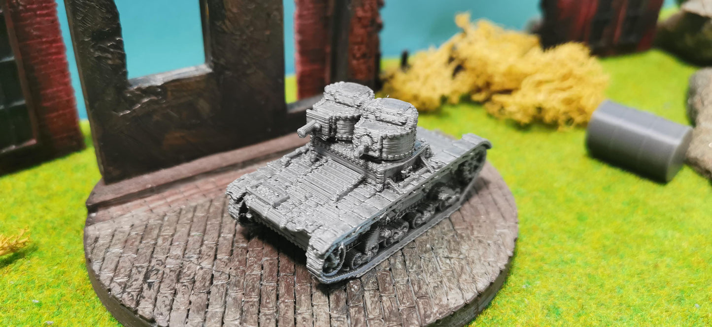 T-26 A leichter Sowjet Panzer