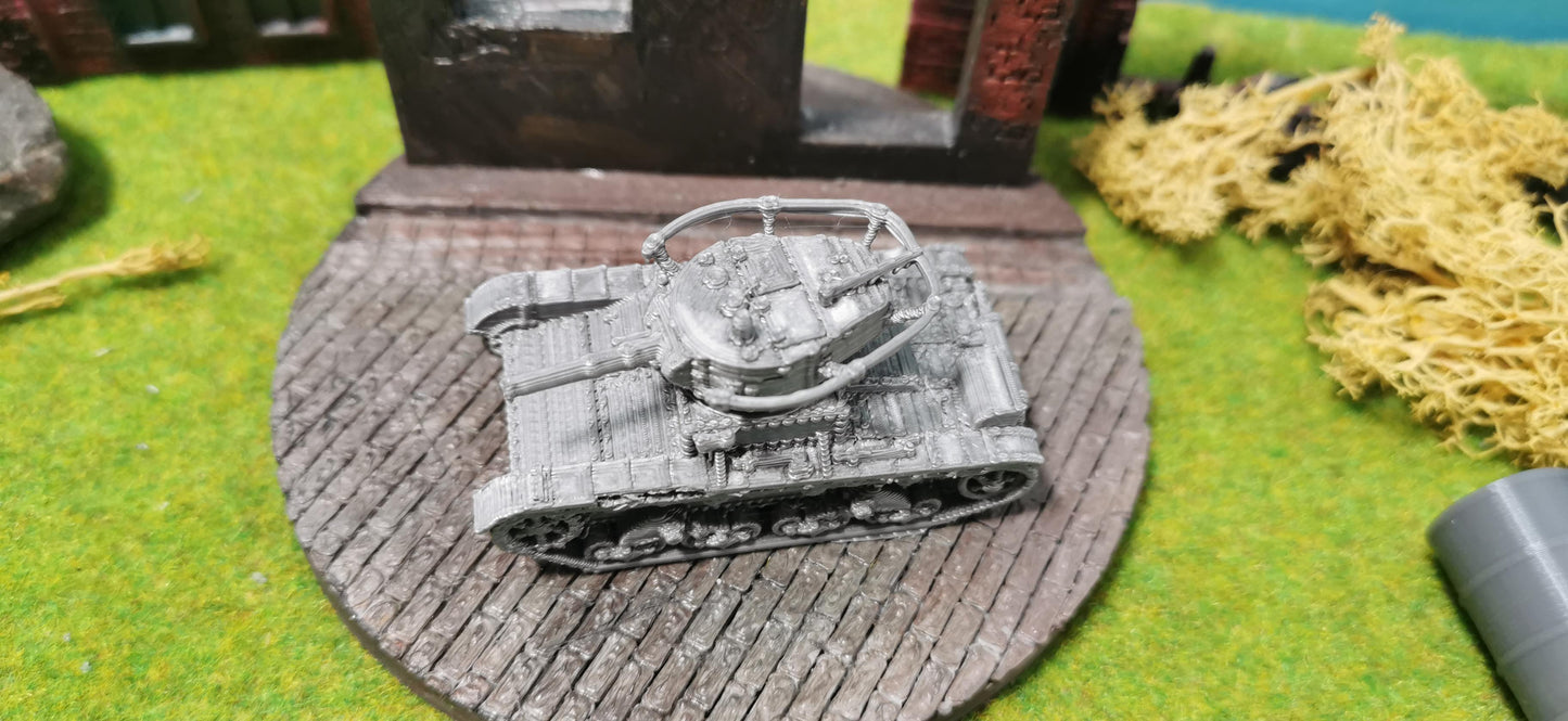 T-26 B leichter Sowjet Kommando-Panzer