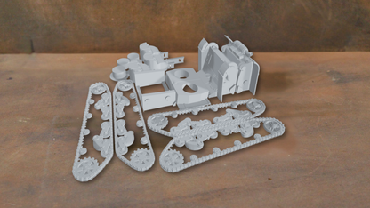 T-26 leichter Sowjet Panzer mit Flamm- und MG-Turm