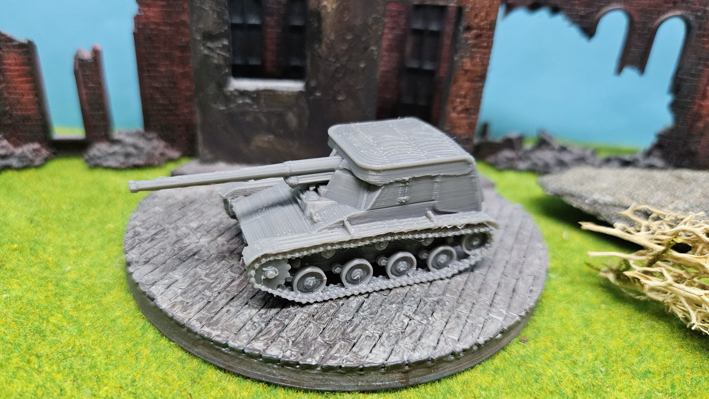 TACAM T-60 (Tun Anticar pe Afet Mobil T-60) Jagdpanzer