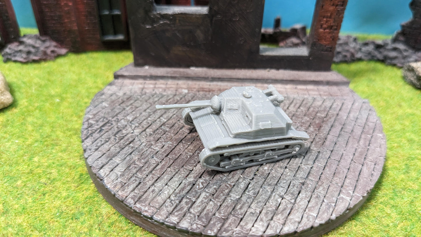 TKS polnisches Tanketten Fahrzeug mit 20mm Kanone