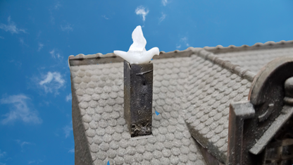 10 Stück Tauben für Spur 1 (1:32/1:35) weiß