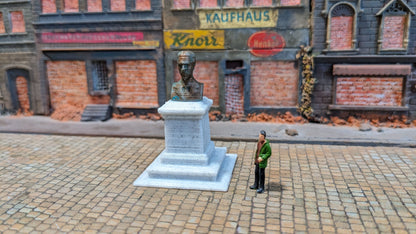 "Nikola Tesla" Büste Denkmal Bronze Kupfer - Spur H0 (1:87)