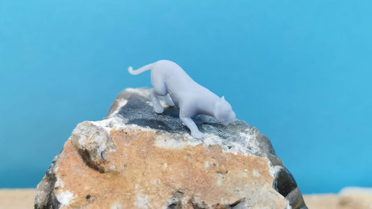 Tiger Bergtiger aus Resin 1:87 (H0) - bemalt oder unbemalt