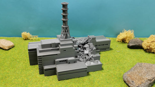 Chernobyl Nuclear Plant Tschernobyl Atomkraftwerk Katastrophe 1986 Premiummodell (Kopie)