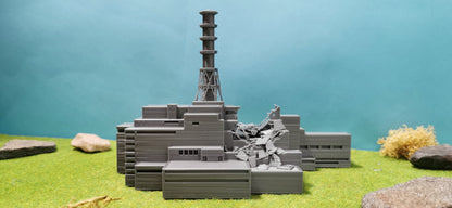 Chernobyl Nuclear Plant Tschernobyl Atomkraftwerk Katastrophe 1986 Premiummodell (Kopie)