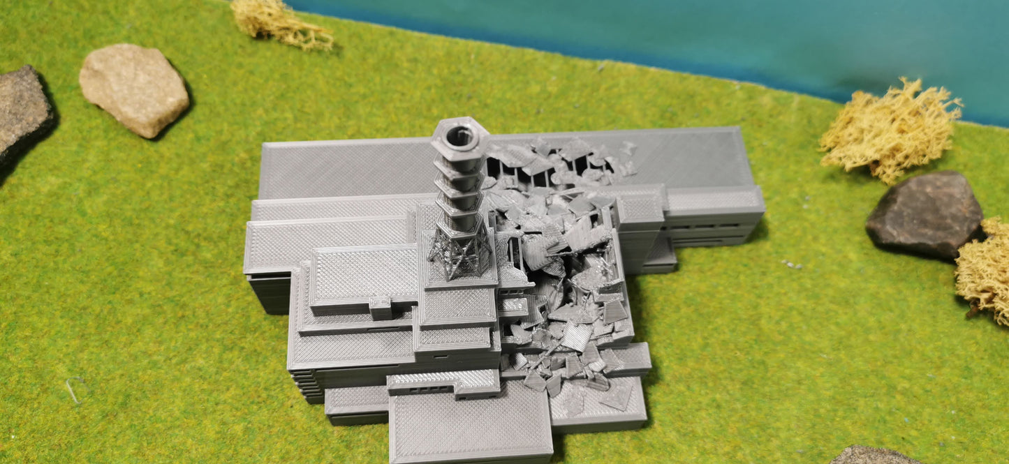 Chernobyl Nuclear Plant Tschernobyl Atomkraftwerk Katastrophe 1986 Premiummodell (Kopie)