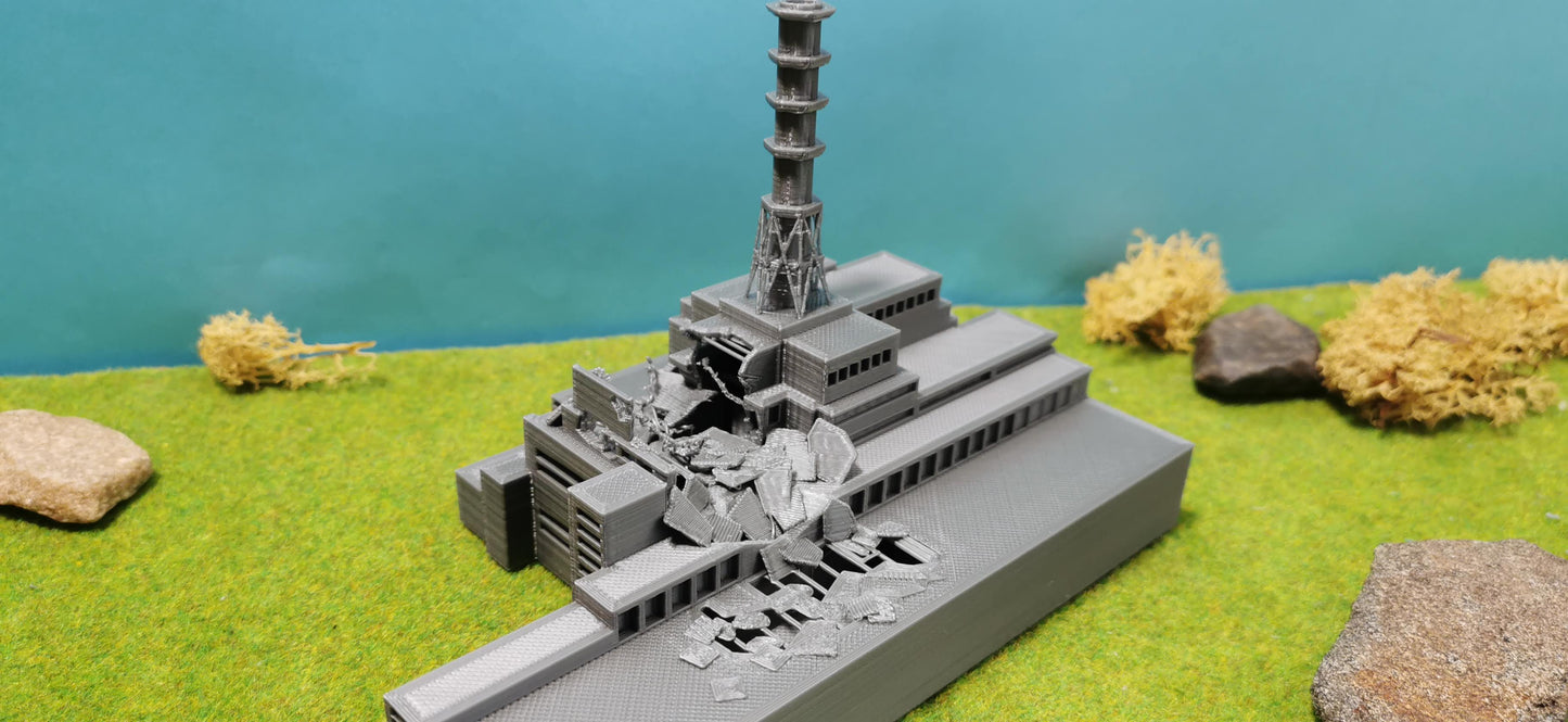 Chernobyl Nuclear Plant Tschernobyl Atomkraftwerk Katastrophe 1986 Premiummodell (Kopie)