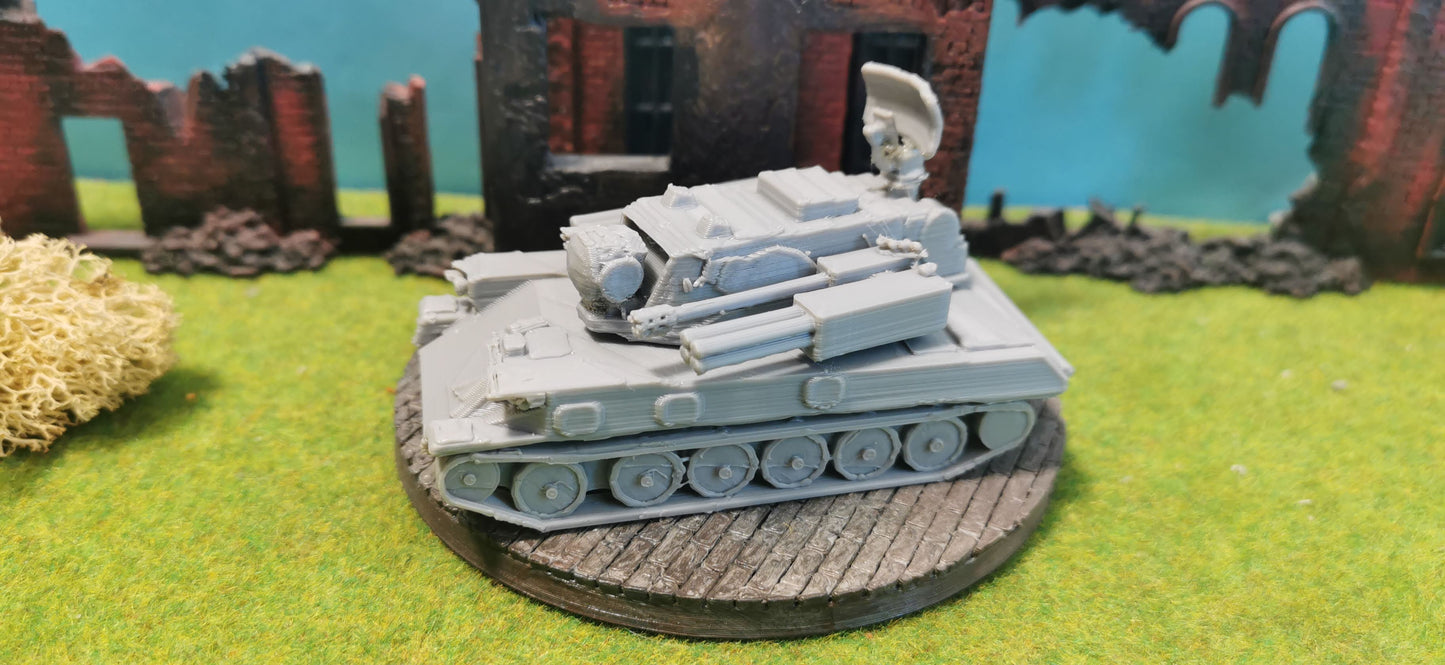 Tunguska 2K22 sowjetischer Flugabwehrpanzer