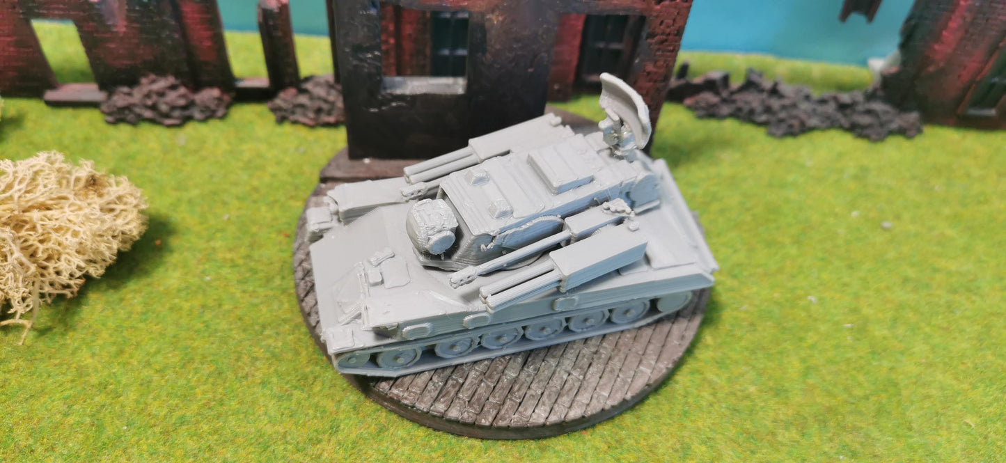 Tunguska 2K22 sowjetischer Flugabwehrpanzer