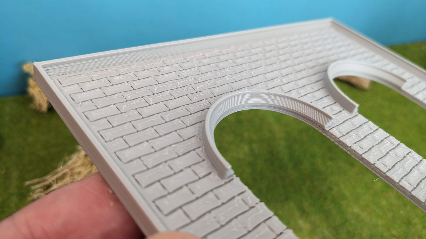 Doppel Tunneleinfahrt "Zweigleisig" für Spur N