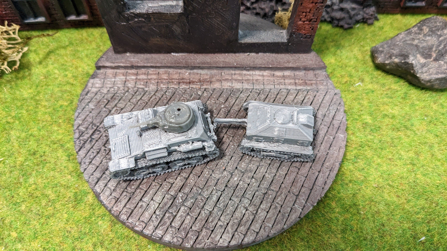 Type 94 TK Japanische Tankette inkl. Treibstofftrailer