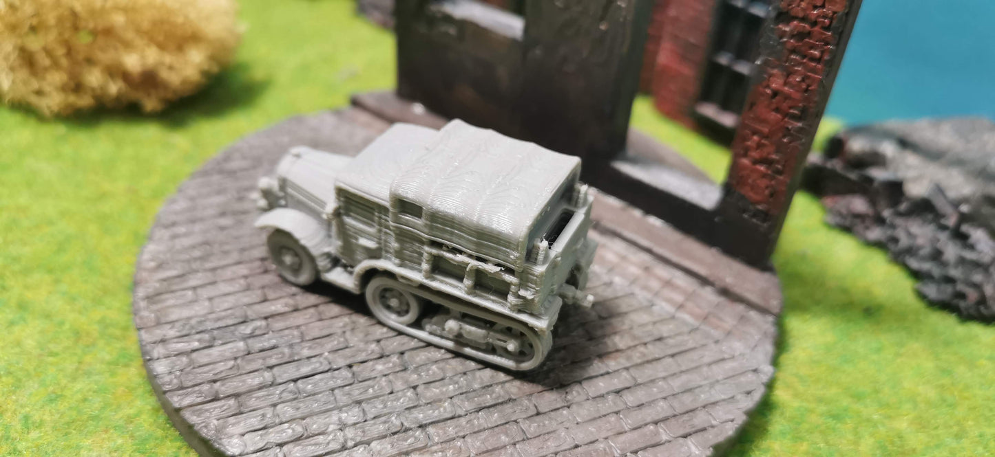 Wehrmacht UNIC P107 AFN Halbkettenfahrzeug