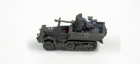 Wehrmacht UNIC U340f Halbkettenfahrzeug mit 2cm Flak