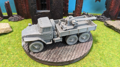 Ural 4320 mit 23-mm-Flugabwehrkanone SU-23-2 (ZU-23)