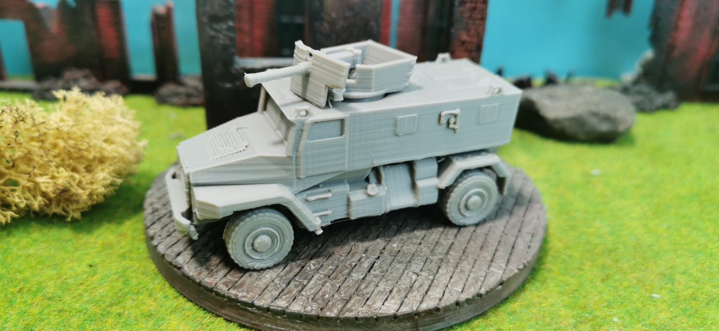 Ural Typhoon sowjetisches gepanzertes MRAP (2-Achsen)