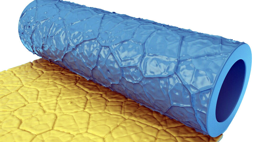 Strukturwalze Walze Roller "Ausgetrockneter Fluss" Modellbau