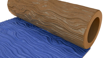 Strukturwalze "Wildes Wasser" Walze Roller Modellbau