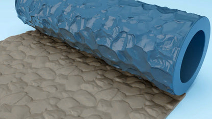 Strukturwalze Walze Roller "Antike Steinstraße" Modellbau