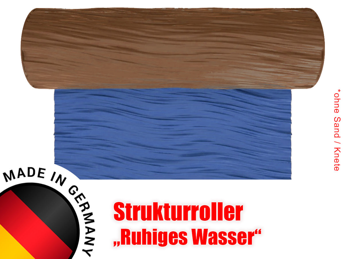 Strukturwalze "Ruhiges Wasser" Walze Roller Modellbau