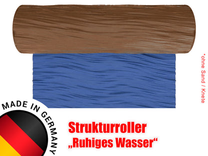 Strukturwalze "Ruhiges Wasser" Walze Roller Modellbau