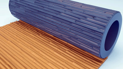 Strukturwalze Walze Roller "Bambus Struktur" Modellbau