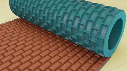 Strukturwalze "Klinkerstein" Walze Roller Modellbau