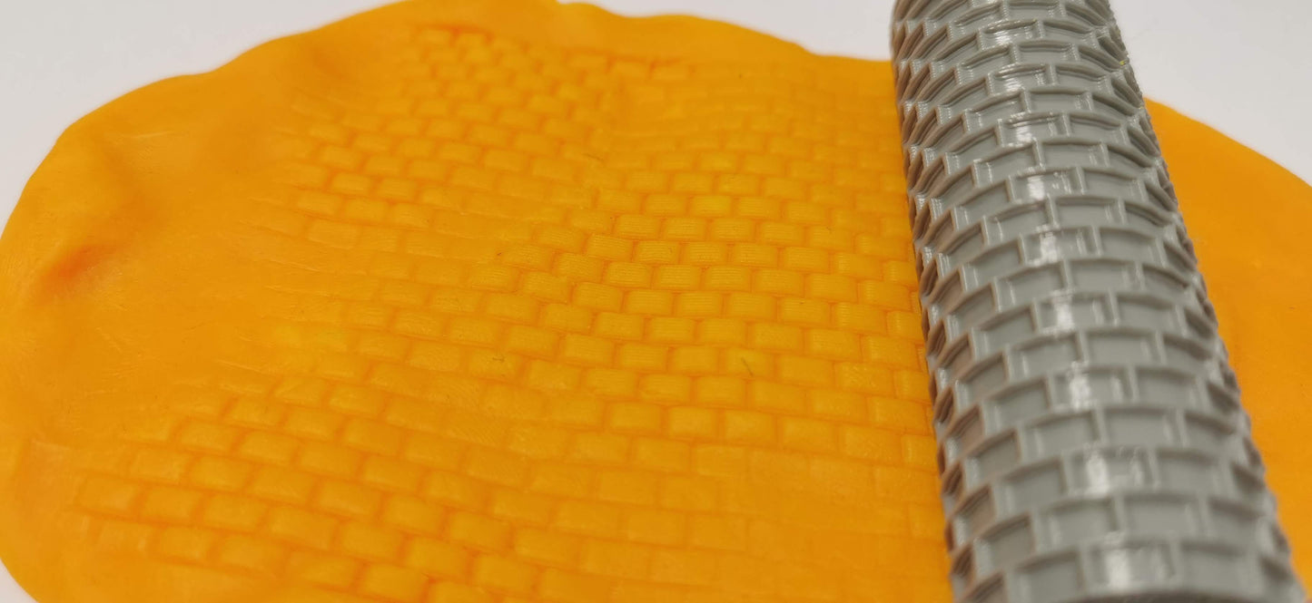 Strukturwalze "Klinkerstein" Walze Roller Modellbau