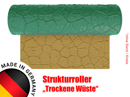 Strukturwalze "Trockene Wüste" Walze Roller Modellbau