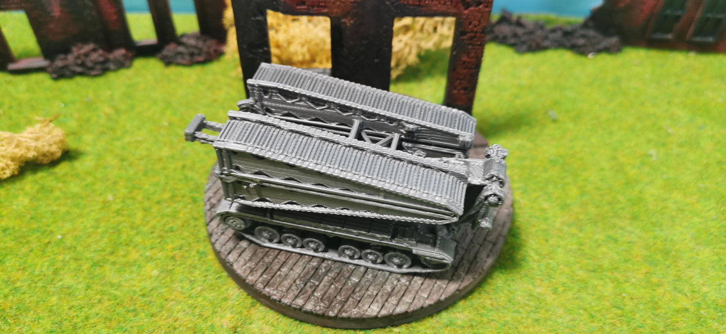 Valentine III britischer Brückenlegepanzer