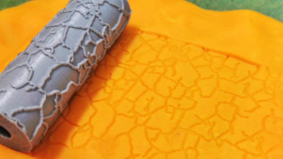 Strukturroller "Vertrocknete Erde" Walze Roller Tabletop Gaming